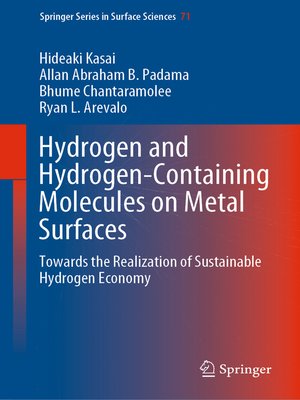 cover image of Hydrogen and Hydrogen-Containing Molecules on Metal Surfaces